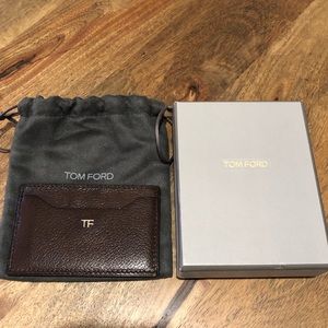 Tom Ford Leather Cardholder Wallet